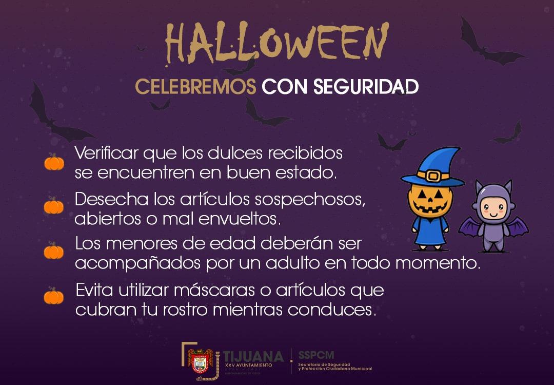 SSPCM emite recomendaciones para prevenir incidentes por festejos de Halloween