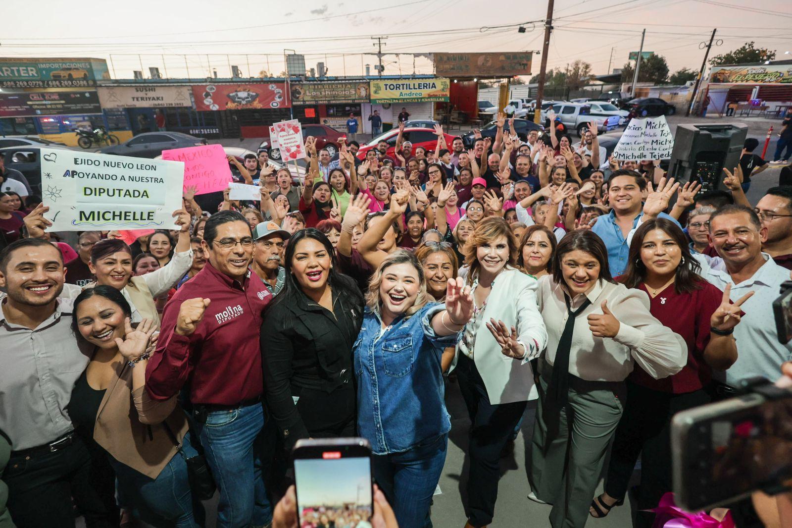 DIPUTADA MICHELLE TEJEDA DA LA BIENVENIDA A LA NUEVA CASA DE GESTIÓN EN VALLE DE PUEBLA