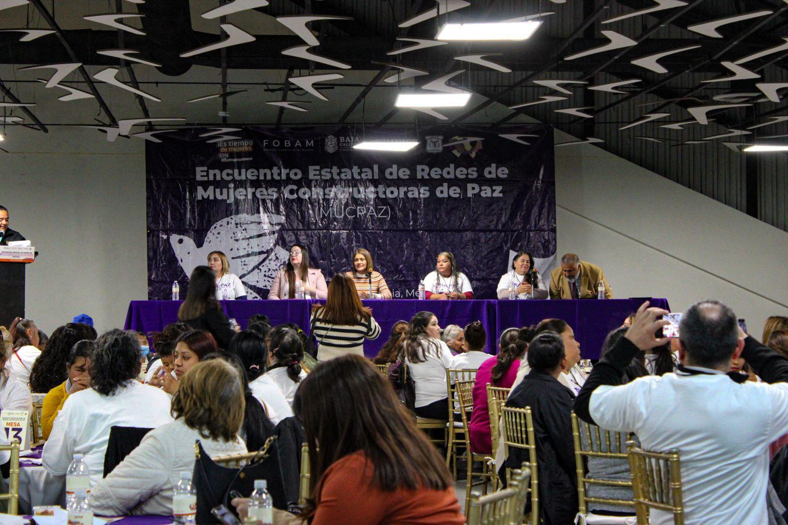 REALIZA INMUJER BC ENCUENTRO ESTATAL DE MUJERES CONSTRUCTORAS DE PAZ