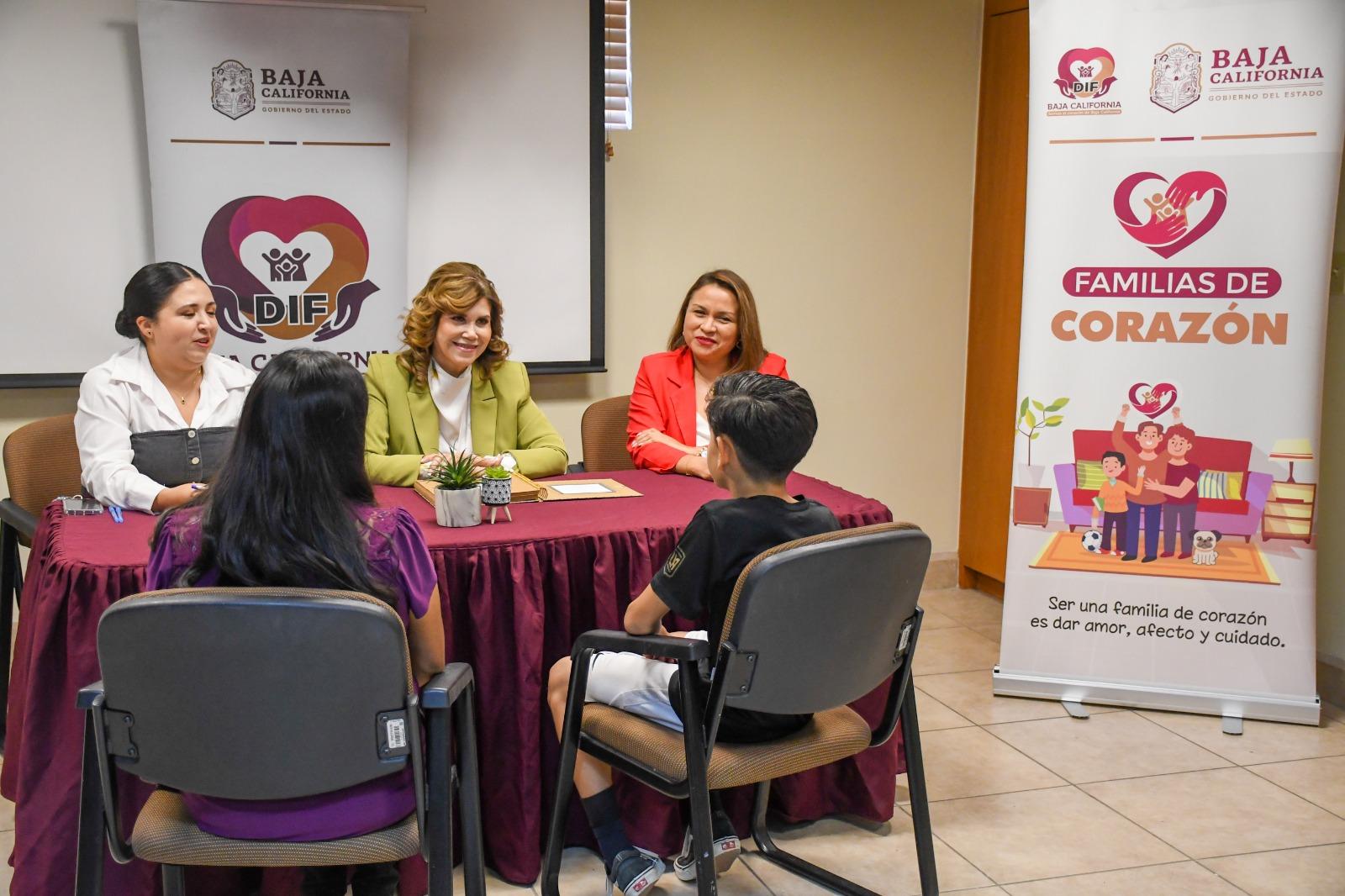 GARANTIZA DIF BAJA CALIFORNIA EL DERECHO DE LA NIÑEZ Y ADOLESCENCIA A VIVIR EN FAMILIA CON EL PROGRAMA “FAMILIAS DE CORAZÓN”