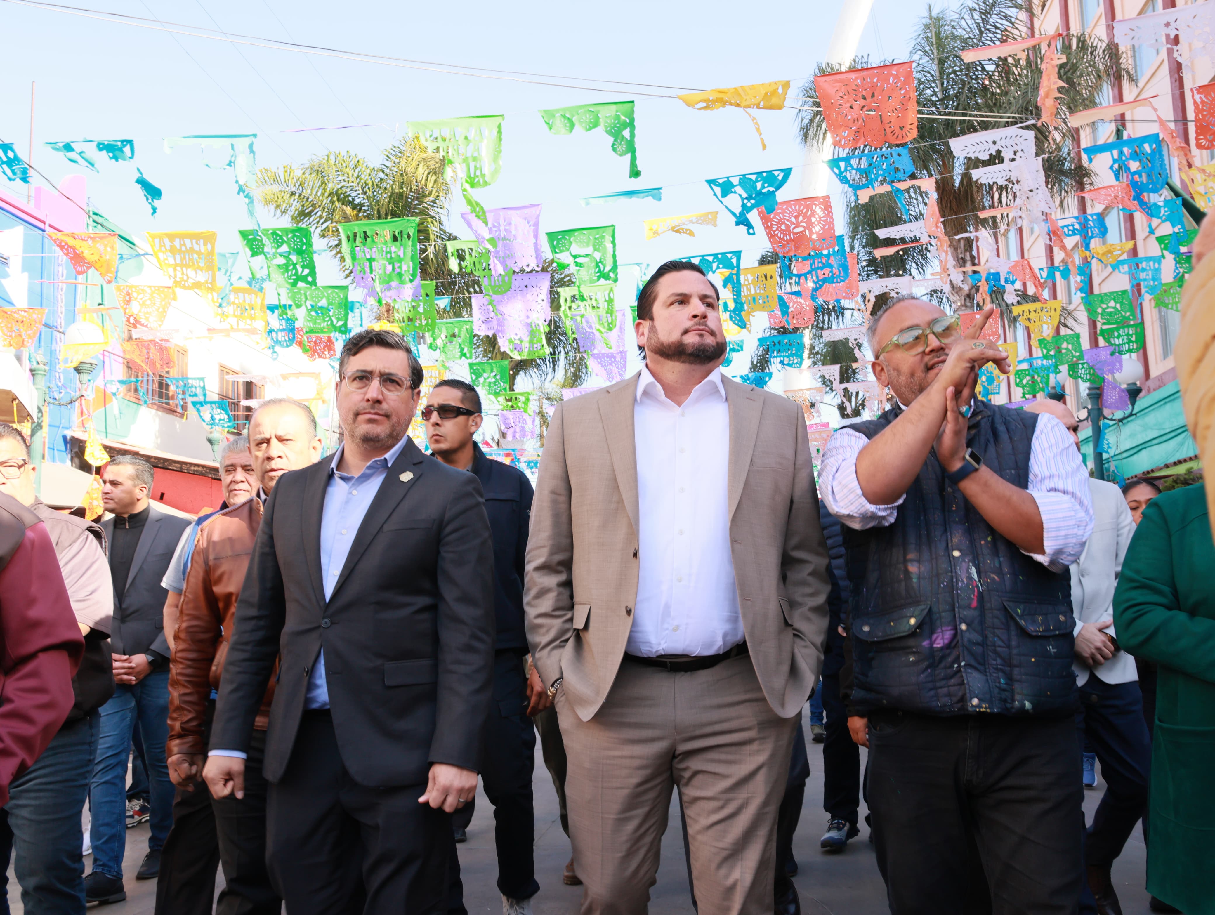 Avanzan acciones para revitalizar y transformar el centro histórico de Tijuana