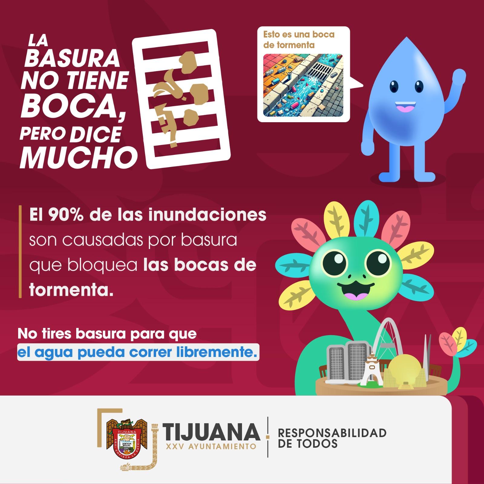 Exhorta XXV Ayuntamiento a la población a mantener la infraestructura hidráulica en óptimas condiciones evitando arrojar basura