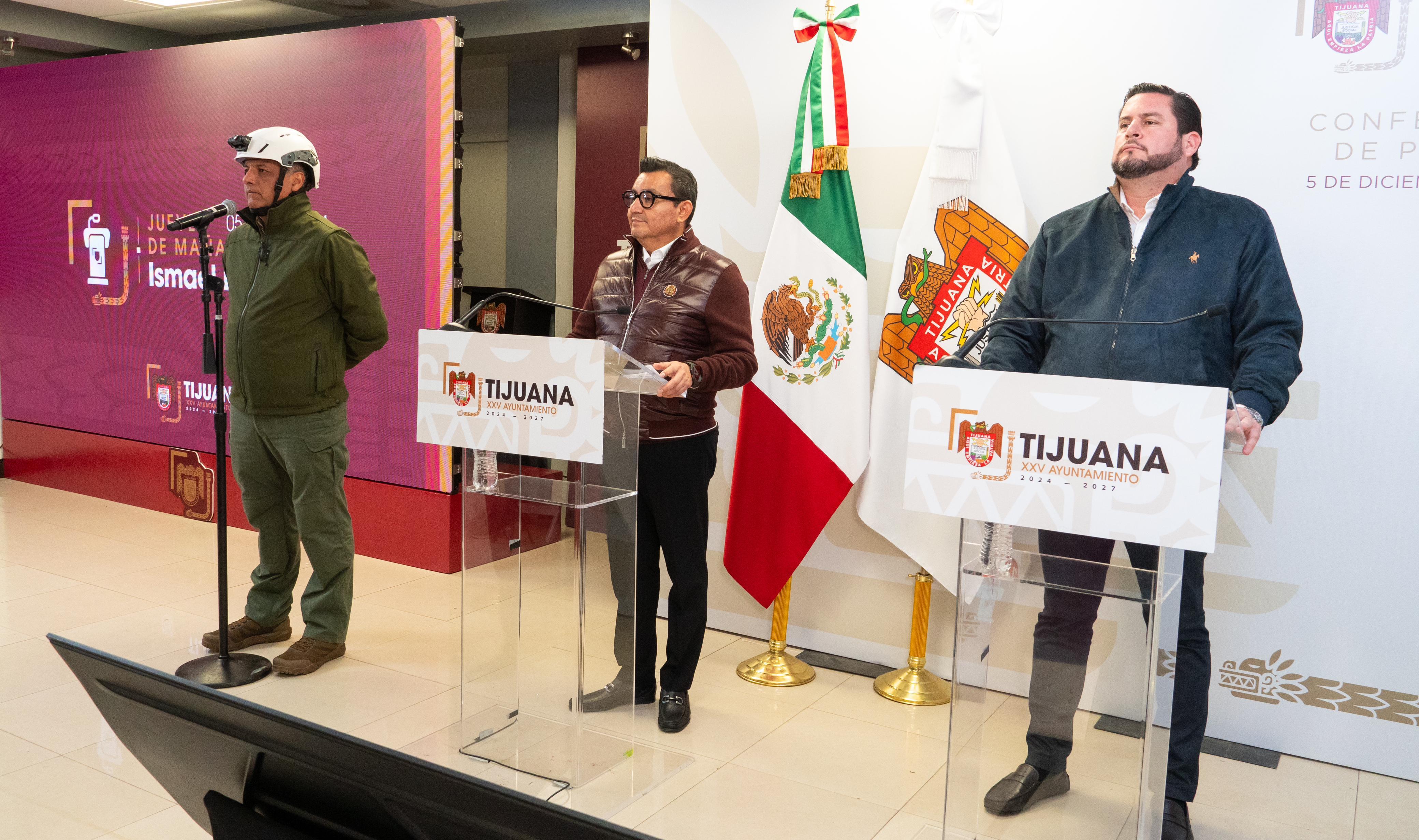 GENERAR BIENESTAR, ELEVAR LA CALIDAD DE VIDA DE LA CIUDADANÍA Y TRANSFORMAR TIJUANA, PROPÓSITOS DEL XXV AYUNTAMIENTO