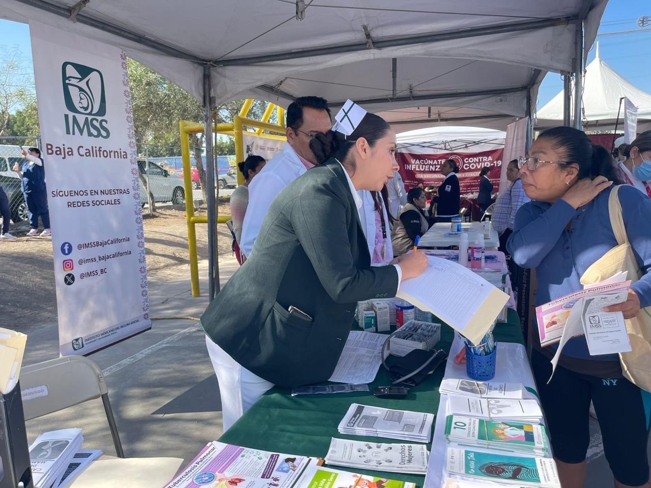 Participa IMSS Baja California en arranque de Jornadas de Paz en el estado