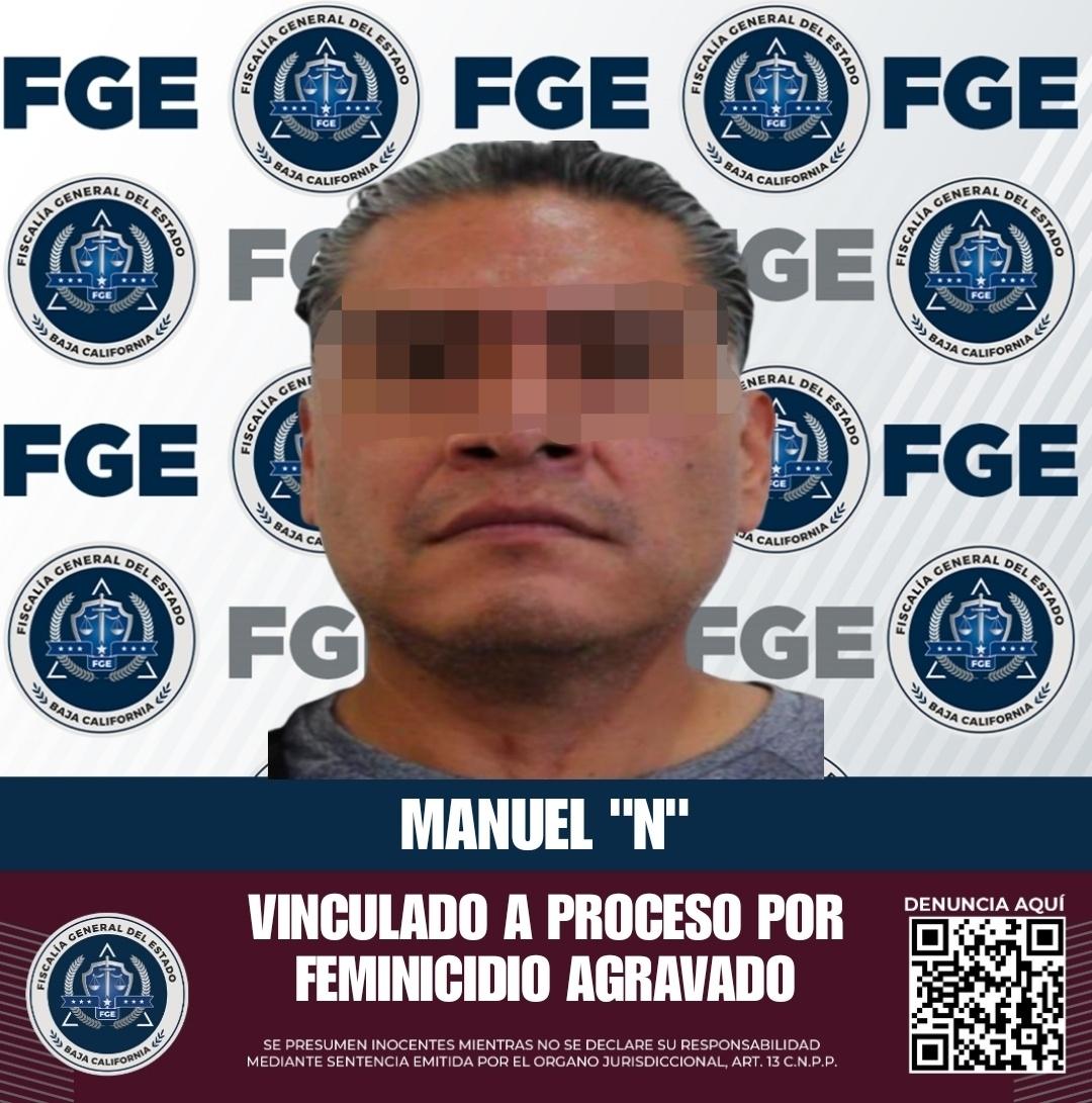 FGE logra vinculación a proceso para un hombre por el delito de feminicidio agravado