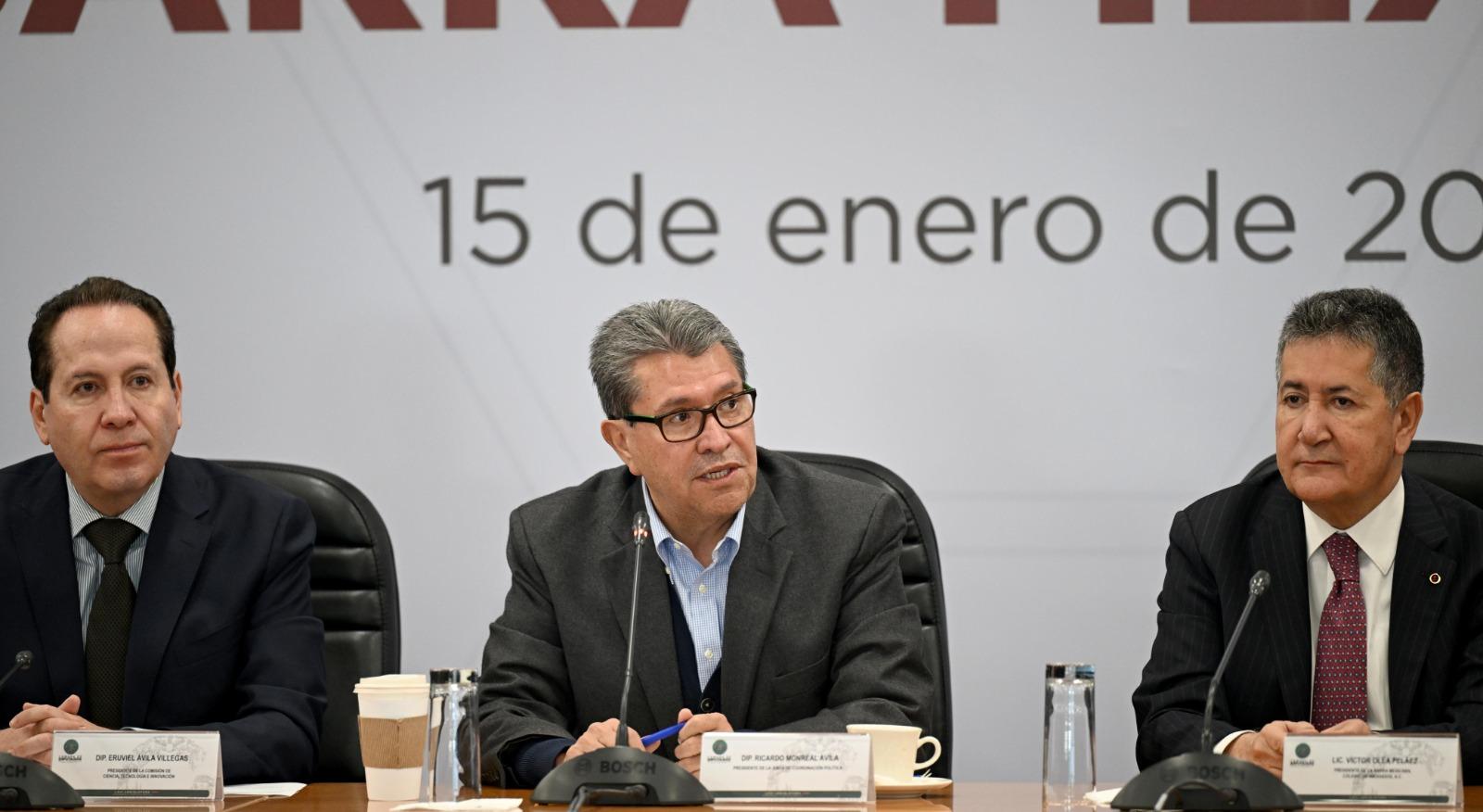 Ante el cambio de gobierno en Estados Unidos es fundamental la unidad nacional y fortalecer el liderazgo de la titular del Ejecutivo: diputado Monreal Ávila