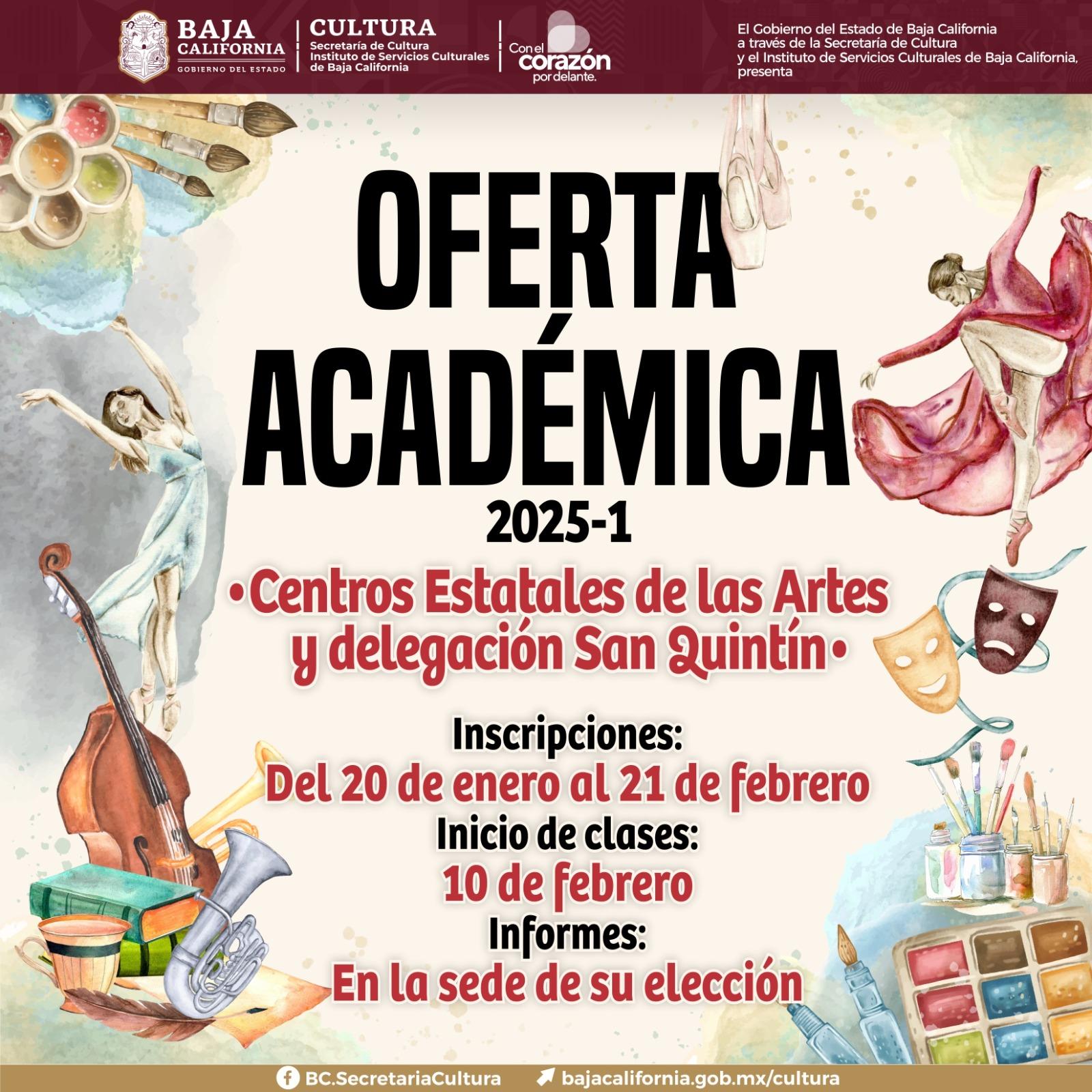 DESARROLLA TU TALENTO CON LA OFERTA ACADÉMICA 2025-1 DEL INSTITUTO DE SERVICIOS CULTURALES