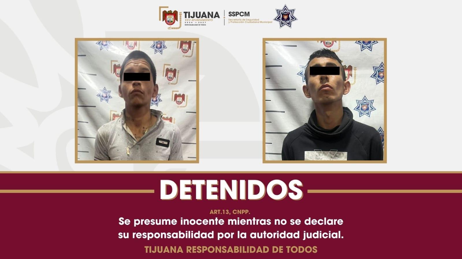 Apresa Policía Municipal a dos generadores de violencia armados en la colonia Lomas de la Amistad