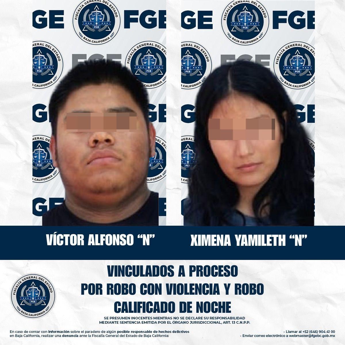 Vinculan a proceso a dos personas por robo con violencia a conductor de plataforma