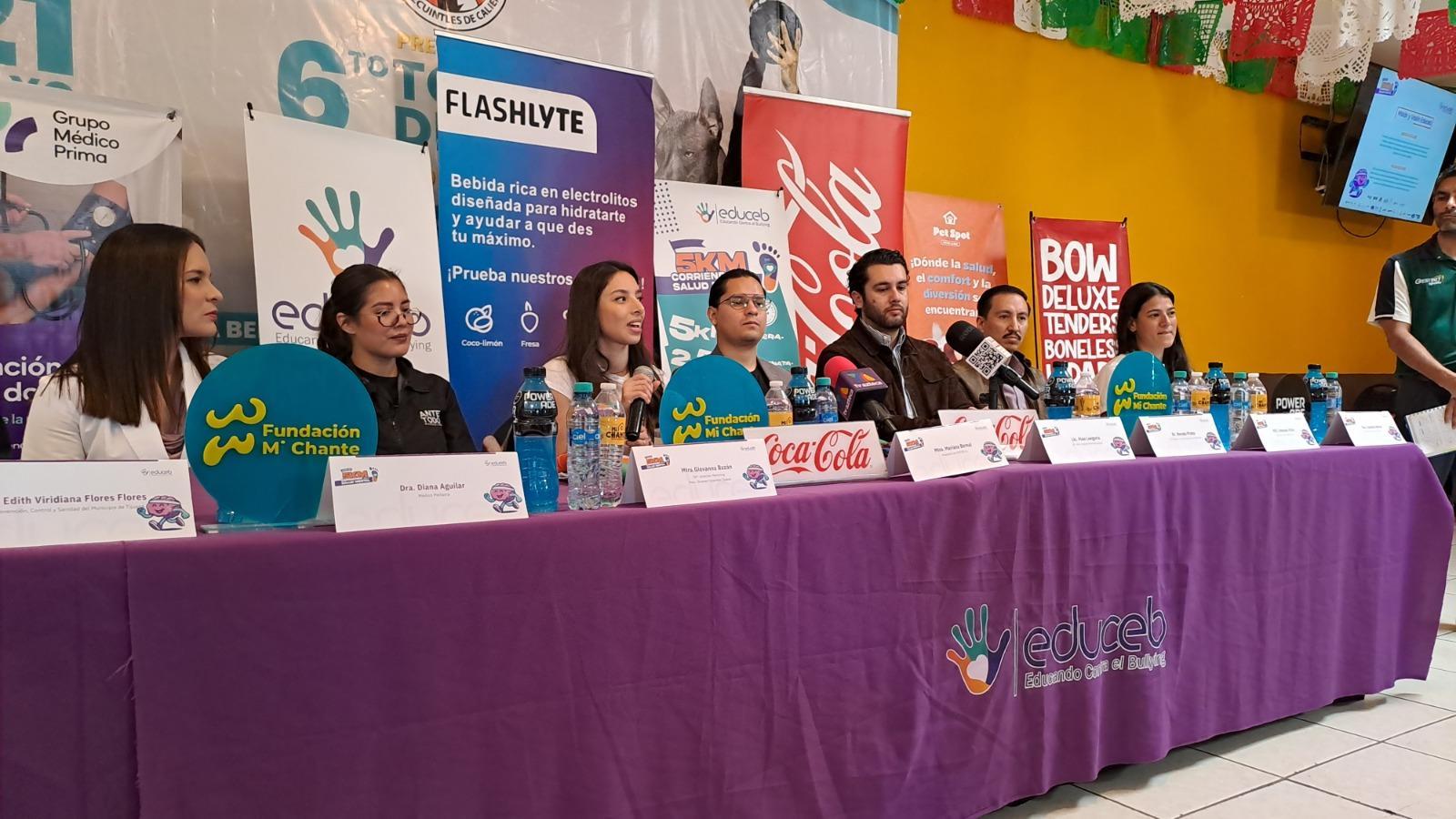 Realizarán “Corriendo por la Salud Mental 5K” para promover la prevención del bullying