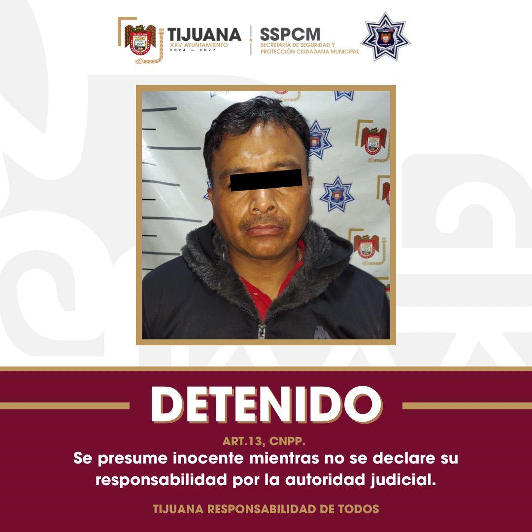 Arresta Policía Municipal a presunto generador de violencia, además de cartuchos útiles de grueso calibre