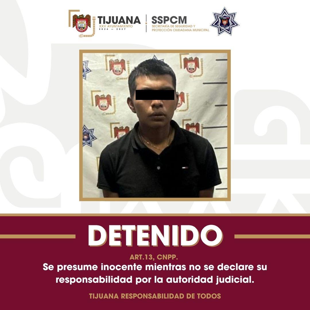 Recupera Policía Municipal vehículo robado y detienen a presunto responsable en la colonia Libertad