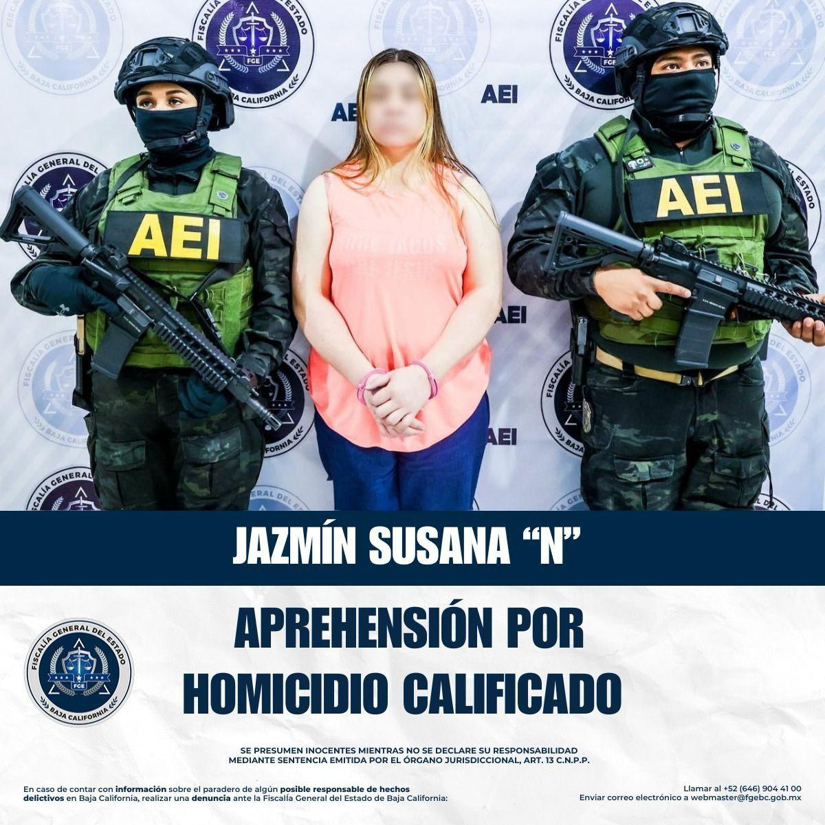 Captura la fiscalía general del estado a mujer acusada del homicidio de su madre