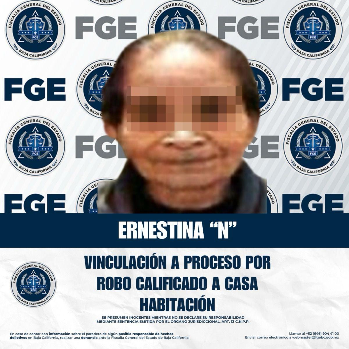 Vinculan a proceso a mujer por robo calificado cometido por empleada a casa habitación
