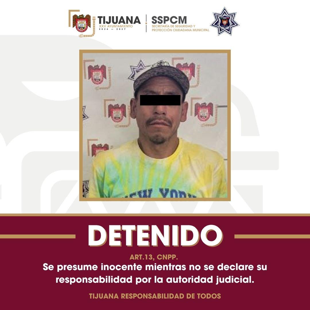 Detiene Policía Municipal a presunto responsable de robos