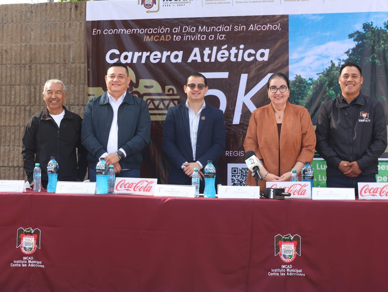 Realizará XXV Ayuntamiento de Tijuana la Carrera de 5 km ‘Avanza sin Alcohol’