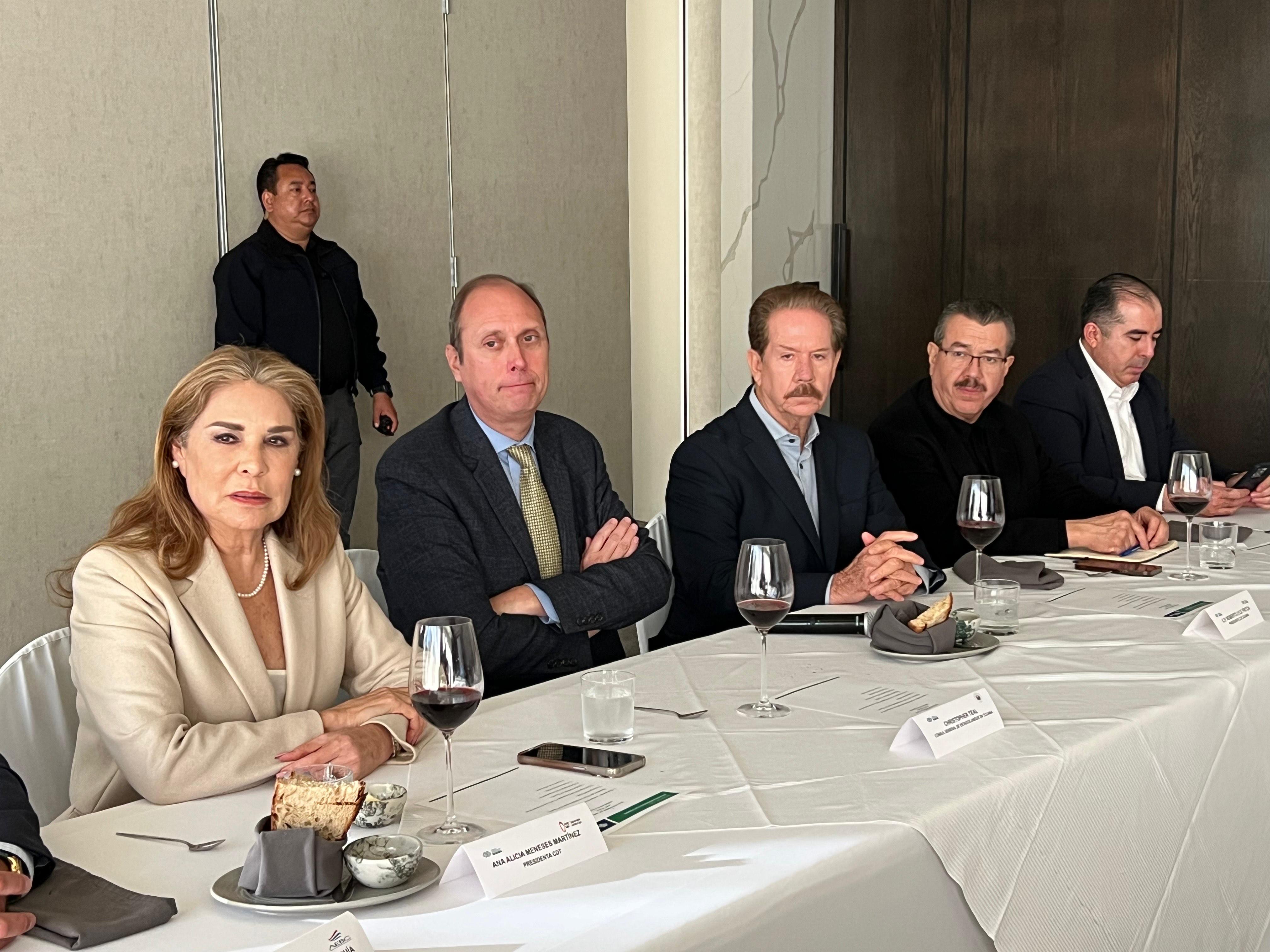Sostienen CCE y Cónsul de Estados Unidos diálogo estratégico sobre riesgos y oportunidades binacionales