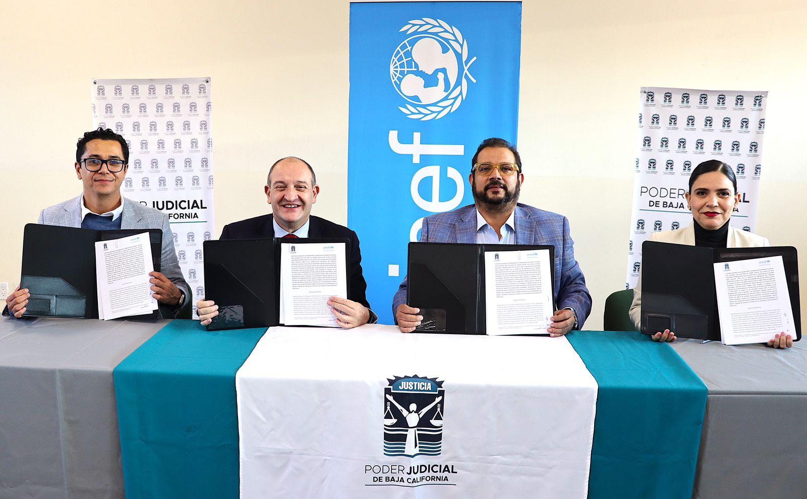 EL PODER JUDICIAL DE BAJA CALIFORNIA Y UNICEF MÉXICO FORTALECEN LA PROTECCIÓN DE LOS DERECHOS DE LAS NIÑAS, NIÑOS Y ADOLESCENTES