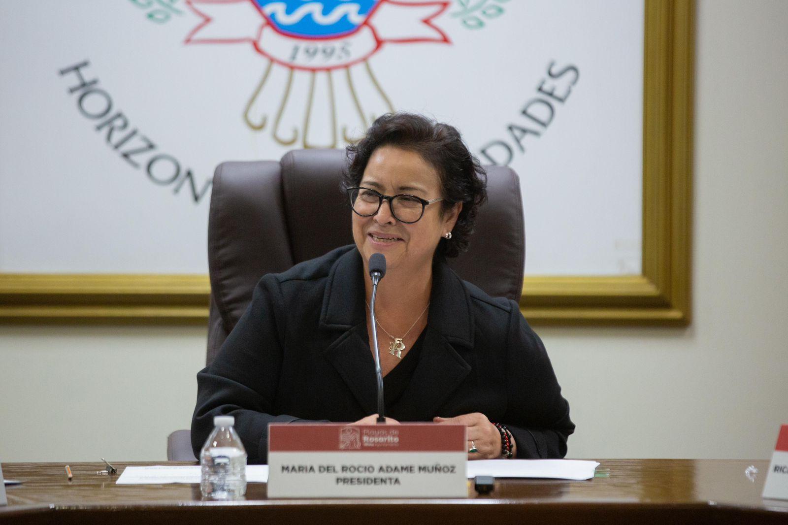 Rocío Adame fortalece la modernización de la movilidad en Rosarito con la aprobación del nuevo Reglamento Interior de la Dirección de Movilidad Municipal
