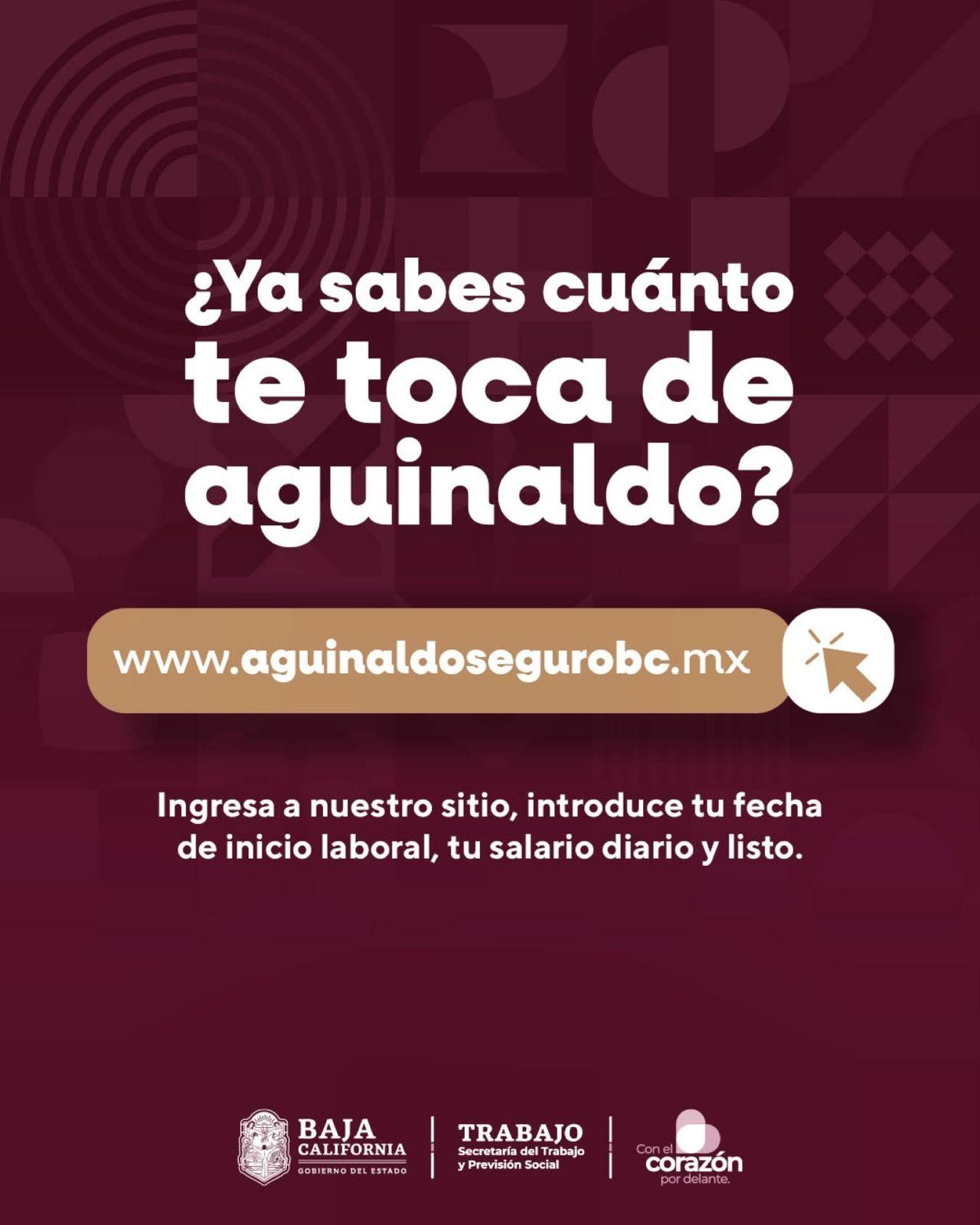 PLATAFORMA “AGUINALDO SEGURO BC” ALCANZA MÁS DE 37 MIL CONSULTAS: ARREGUI IBARRA