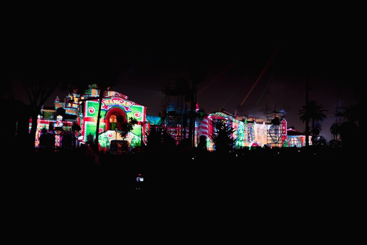 Con gran éxito inicia Video Mapping “La Historia de la Navidad” en Ensenada