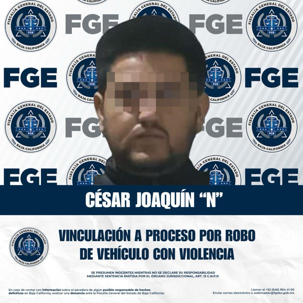 En prisión preventiva permanecerá sujeto acusado de robo de vehículo con violencia