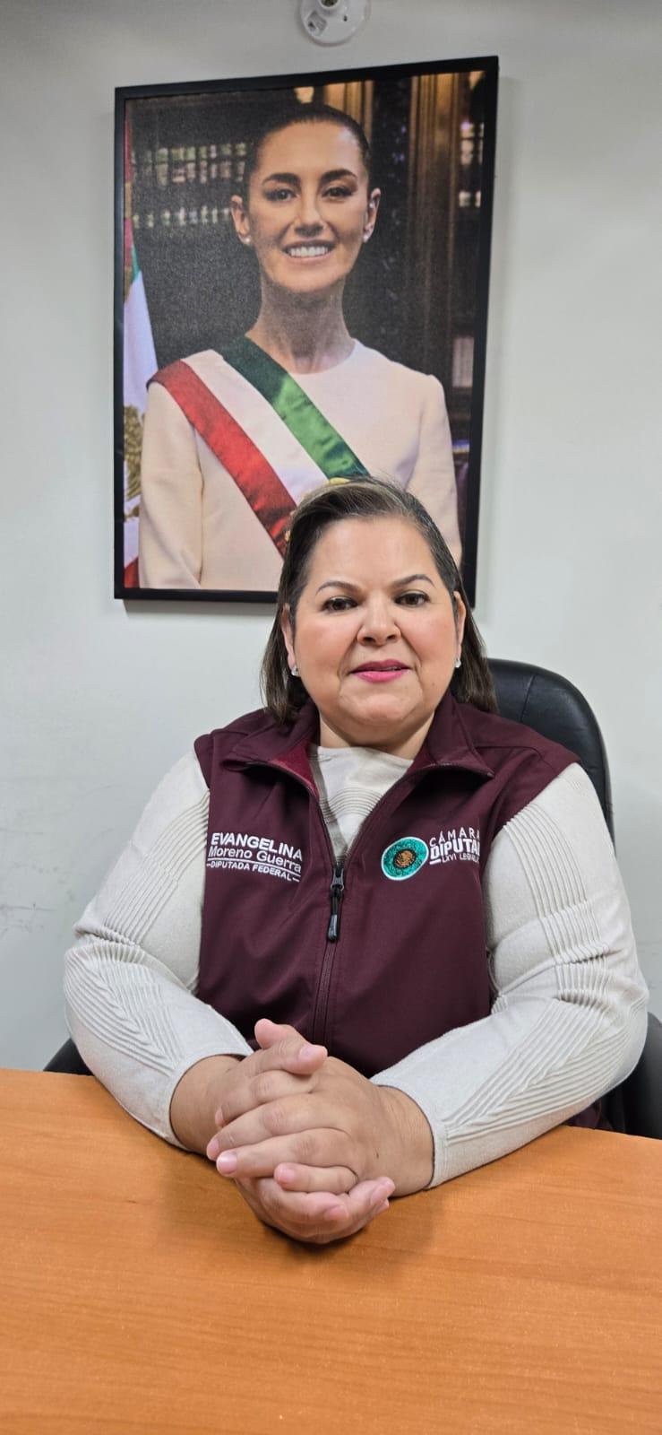 Confía Evangelina Moreno que habrá mayores avances en beneficio de las familias en 2026