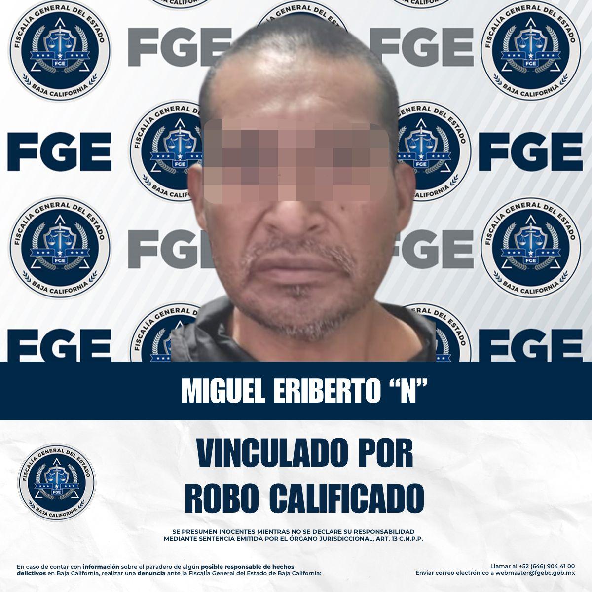 Obtiene FGE vinculación a proceso contra imputado por robo calificado a institución educativa privada en Tijuana
