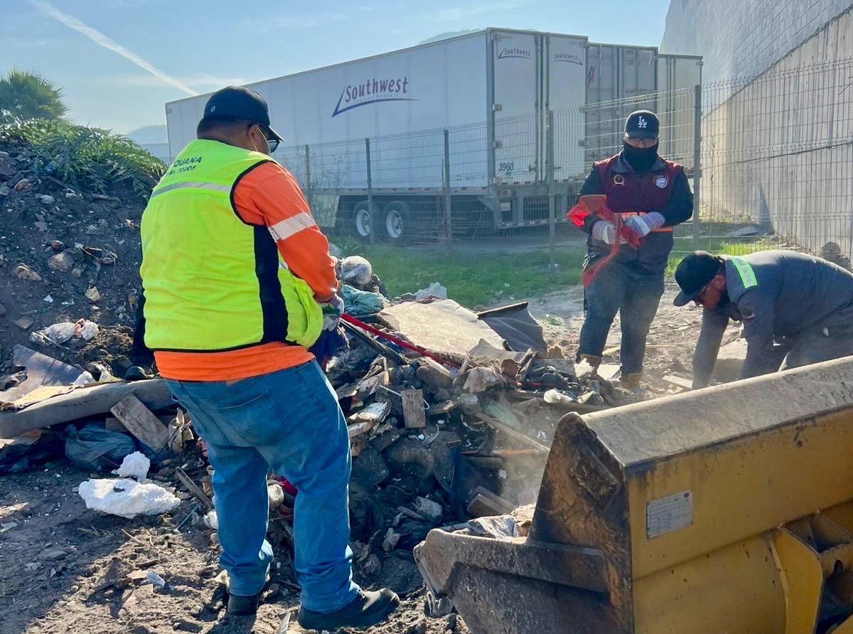 Retira Gobierno Municipal de Tijuana mil 160 toneladas de basura en Macro Jornada de Limpieza