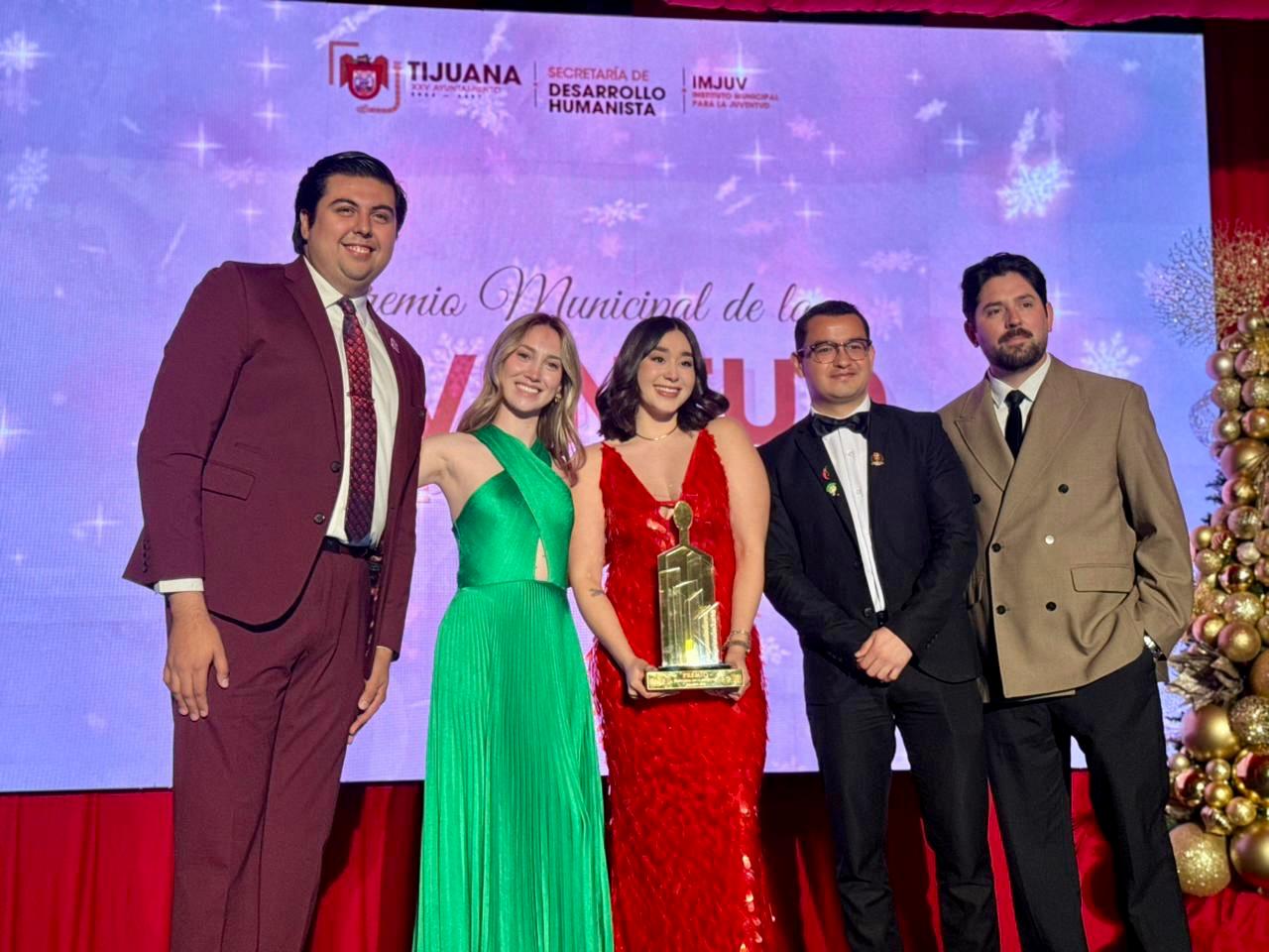 Entrega XXV Ayuntamiento de Tijuana el Premio Municipal de la Juventud a talentos destacados de la ciudad