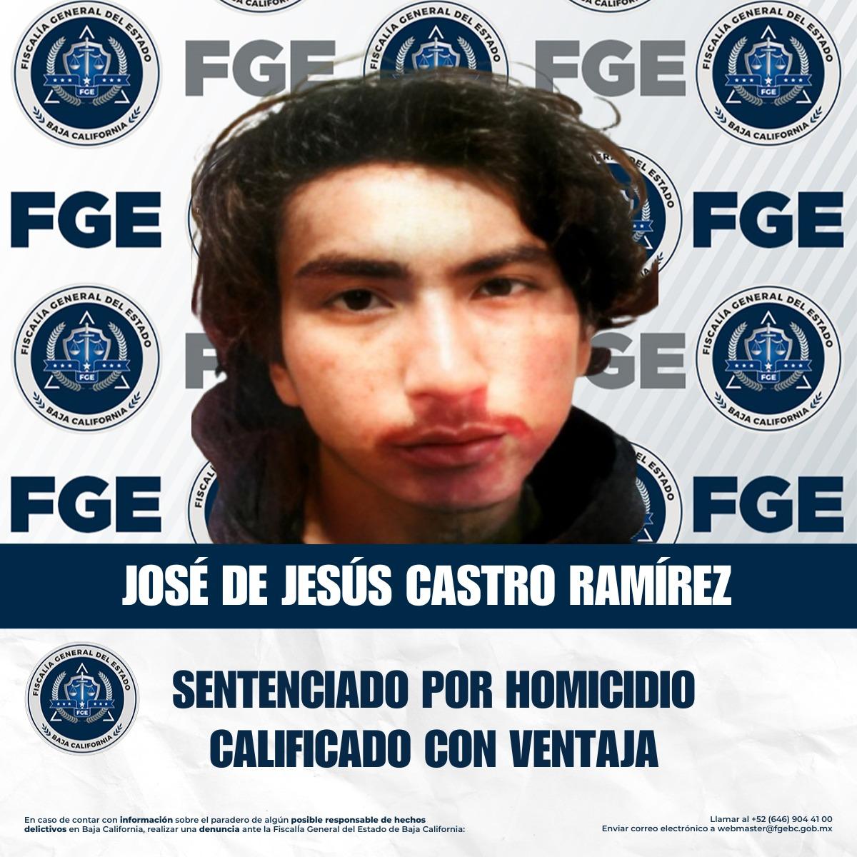 Fiscalía general del estado obtiene condena por homicidio en Tijuana