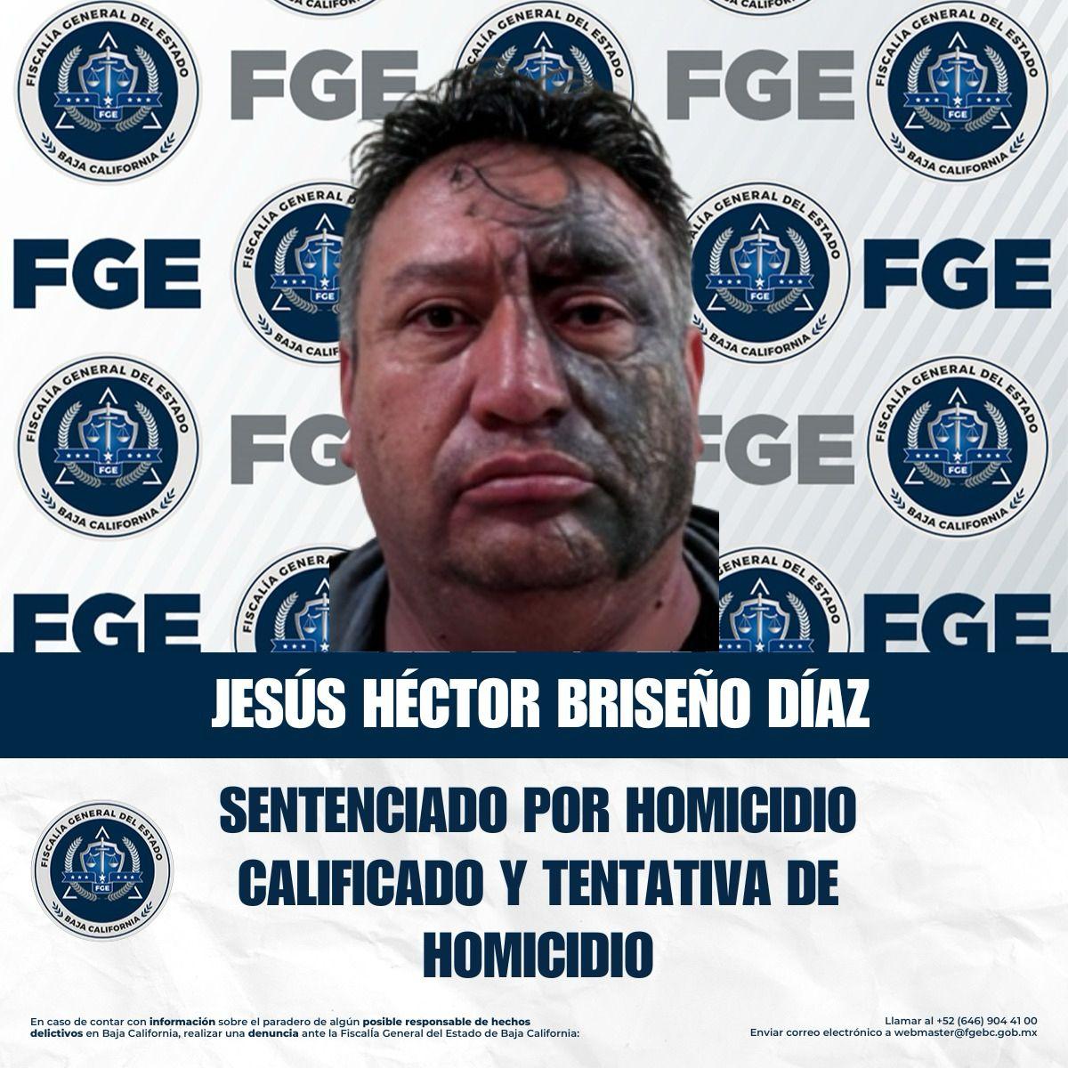 Fiscalía general del estado logra sentencia condenatoria por homicidio calificado y tentativa de homicidio
