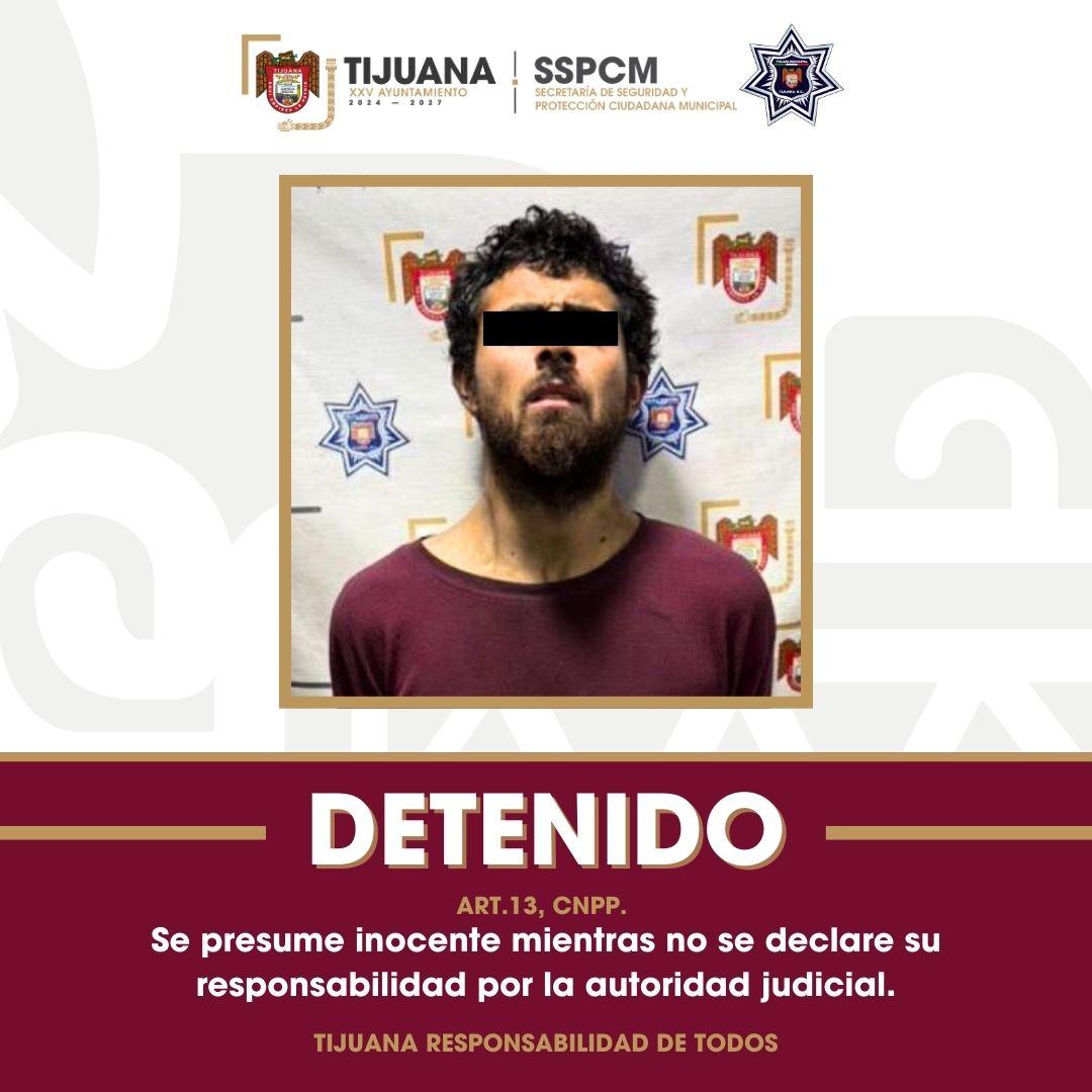 Arresta Policía Municipal a presunto responsable de robo con violencia y asegura arma de fuego