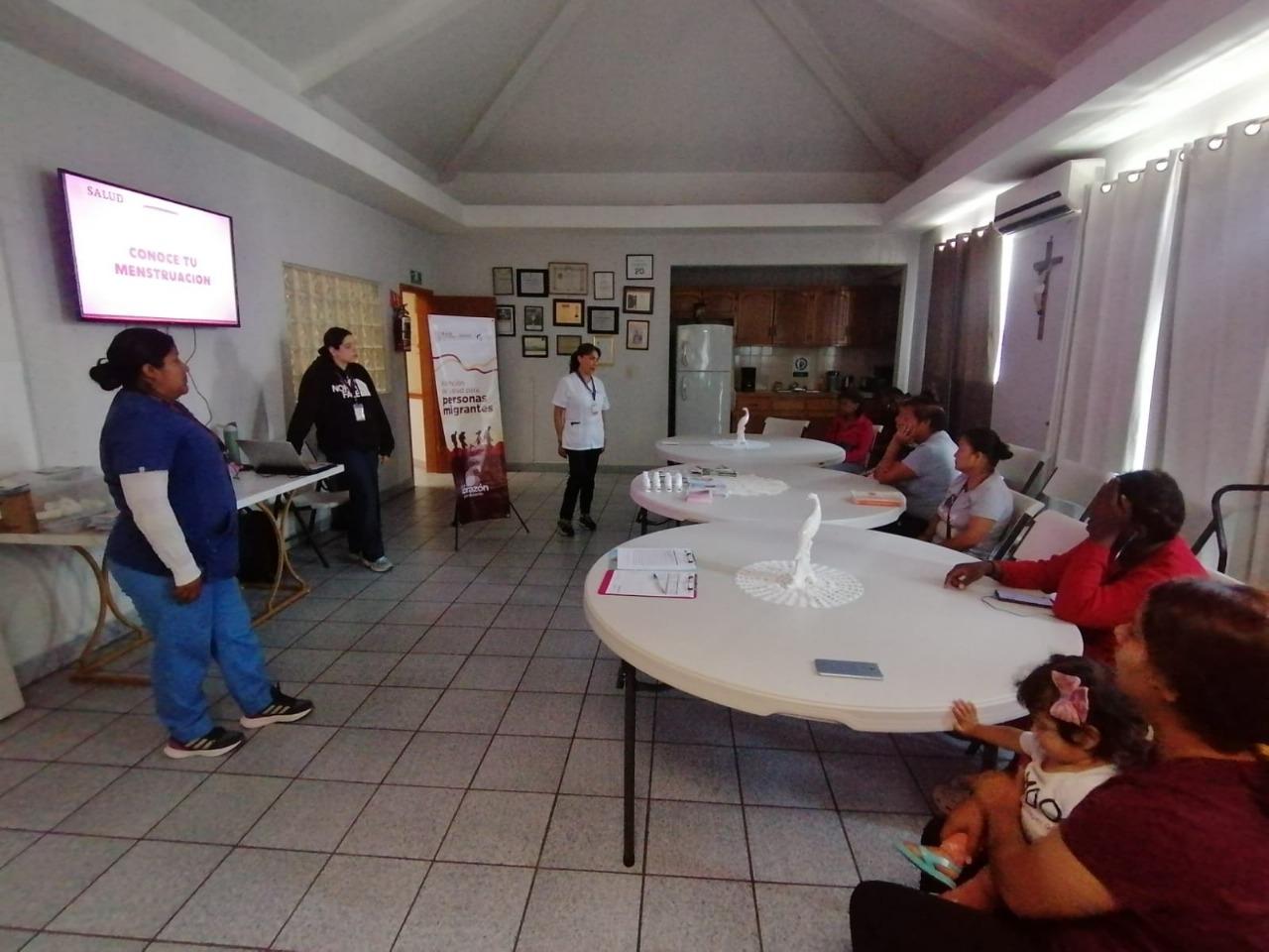Educan sobre salud menstrual en primarias de Tijuana