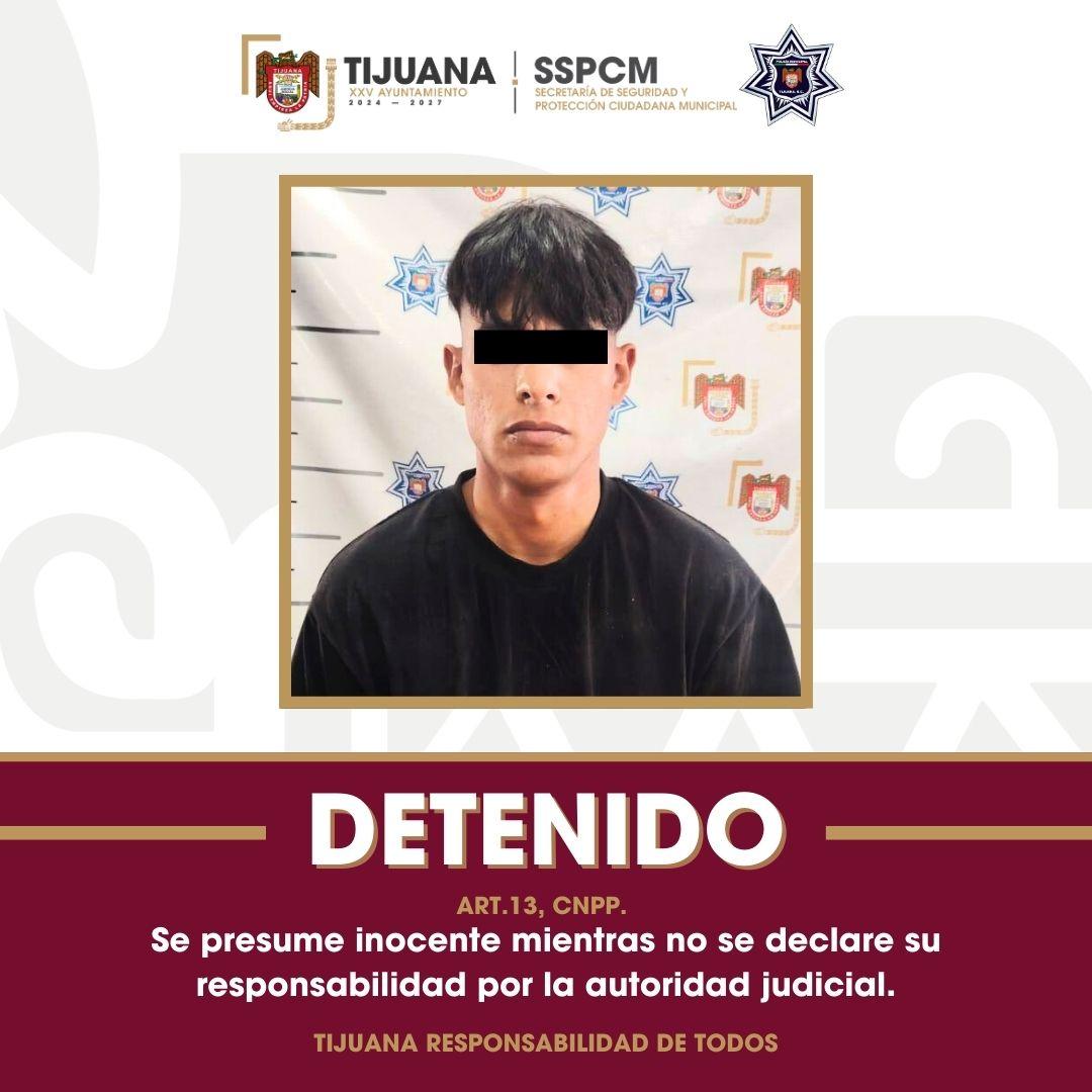Asegura Policía Municipal a sujeto por presunta conducta inmoral