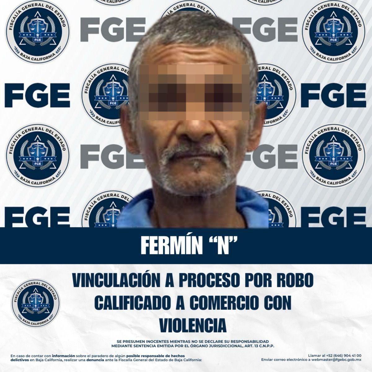 Permanecerá en prisión preventiva acusado de robo a comercio con violencia