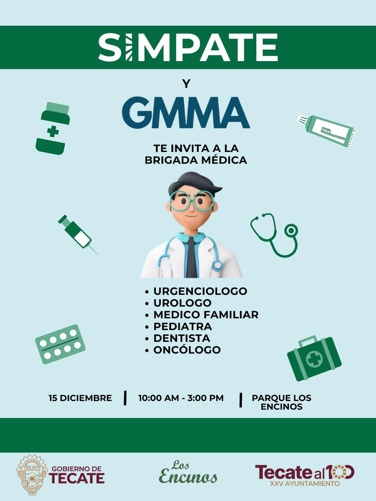 Invitan a brigada médica gratuita en los encinos