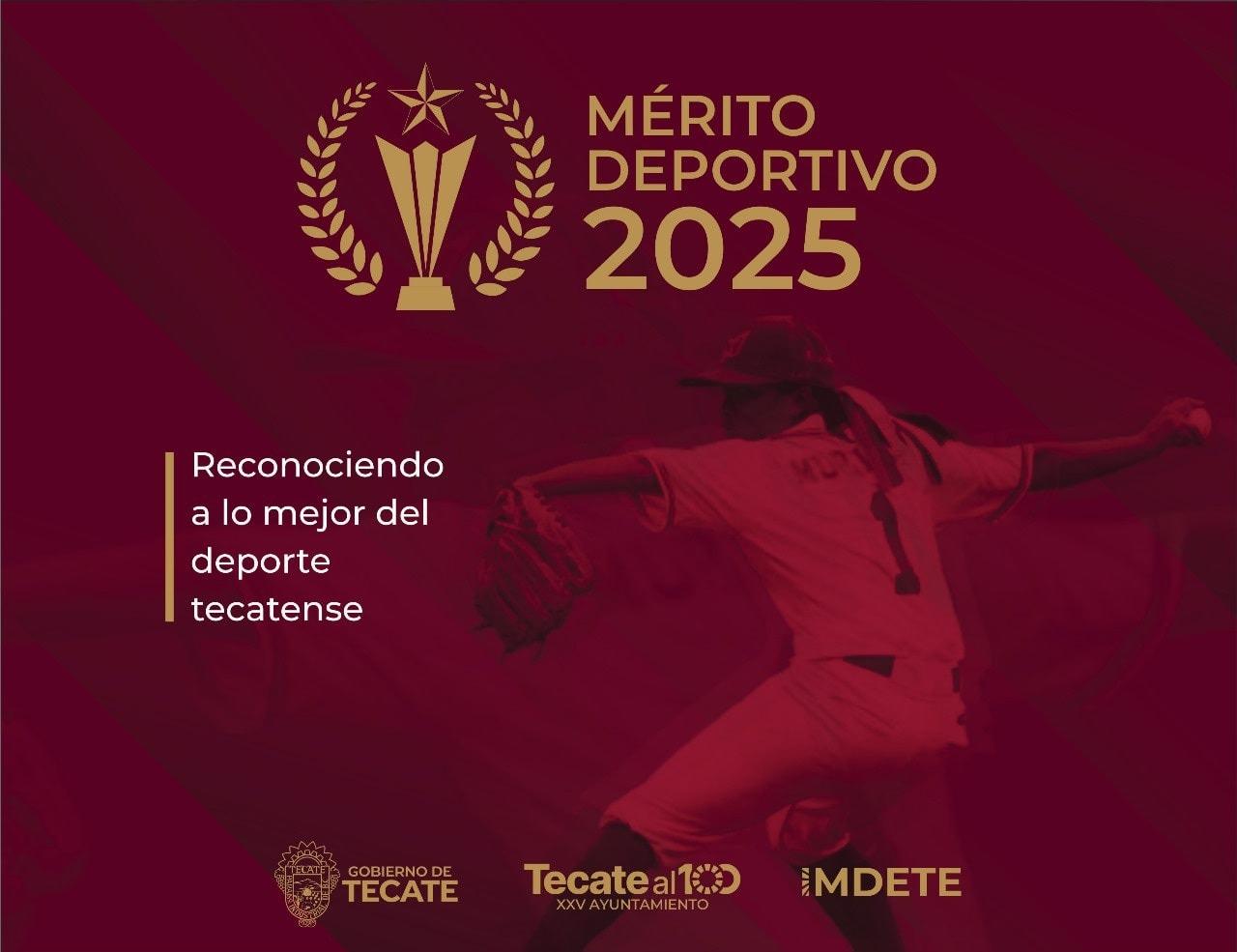INVITAN A PARTICIPAR EN CONVOCATORIA “MERITO DEPORTIVO 2025”