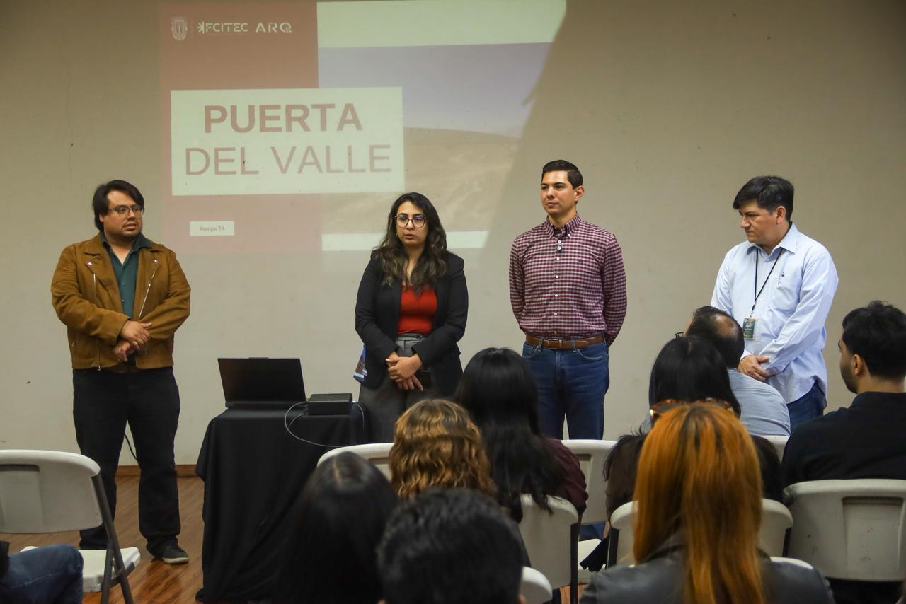 PRESENTAN PLAN MAESTRO DE VIVIENDA “JUNCALITO” EN FORO UNIVERSITARIO DE LA UABC