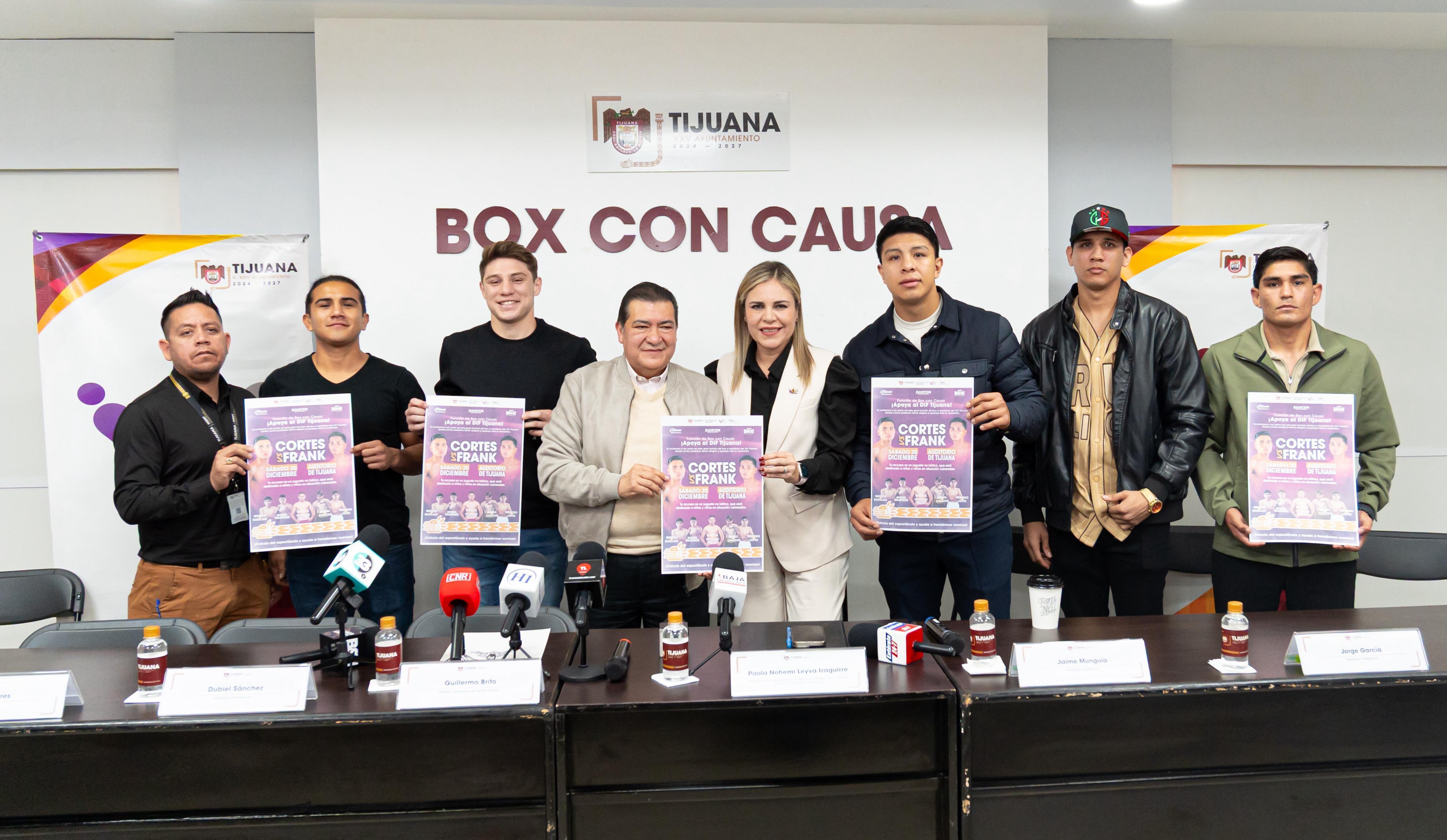 Anuncia Gobierno Municipal ‘Box con Causa’ en beneficio de las niñas y los niños de Tijuana
