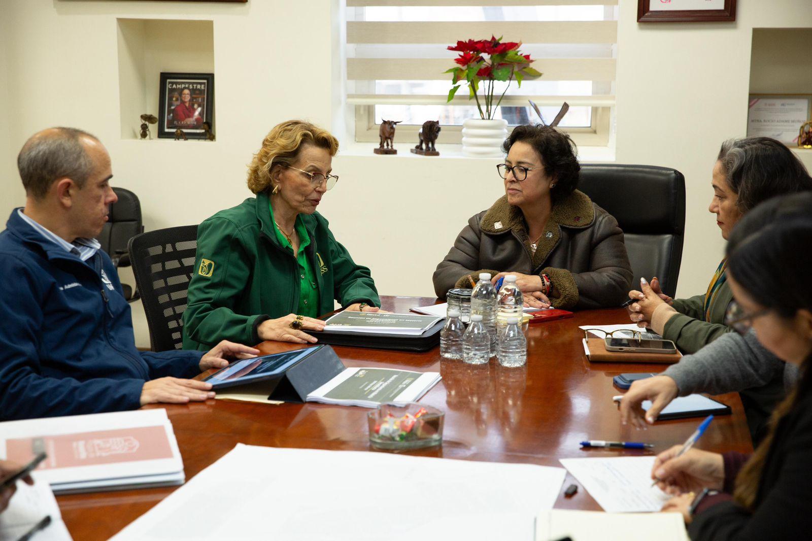 Rocío Adame fortalece coordinación con el IMSS para la instalación de dos CECIS en Playas de Rosarito