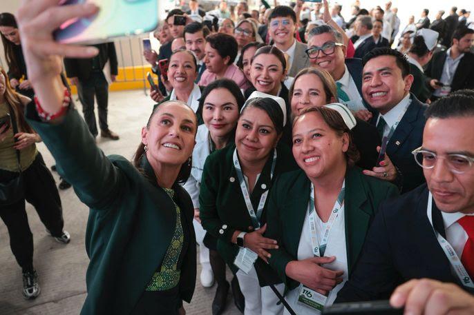 PRESIDENTA CLAUDIA SHEINBAUM ENCABEZA 116 ASAMBLEA DEL IMSS EN PUEBLA E INAUGURA NUEVO HOSPITAL GENERAL REGIONAL NO. 36 “CARMEN SERDÁN ALATRISTE” EN BENEFICIO DE 554 MIL 541 DERECHOHABIENTES