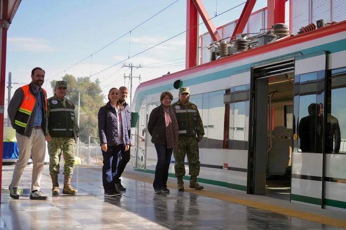 PRESIDENTA CLAUDIA SHEINBAUM ANUNCIA QUE TREN LECHERÍA-AIFA ESTARÁ LISTO EN EL PRIMER TRIMESTRE DE 2026