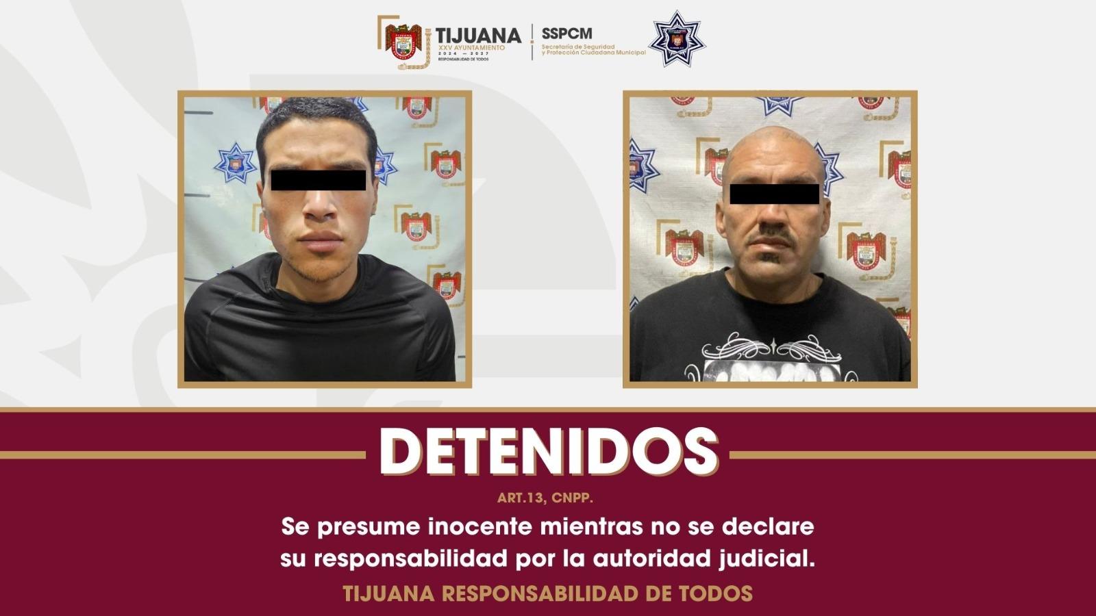 Detiene Policía Municipal a dos personas por delitos contra la salud durante patrullajes preventivos en la Zona Norte