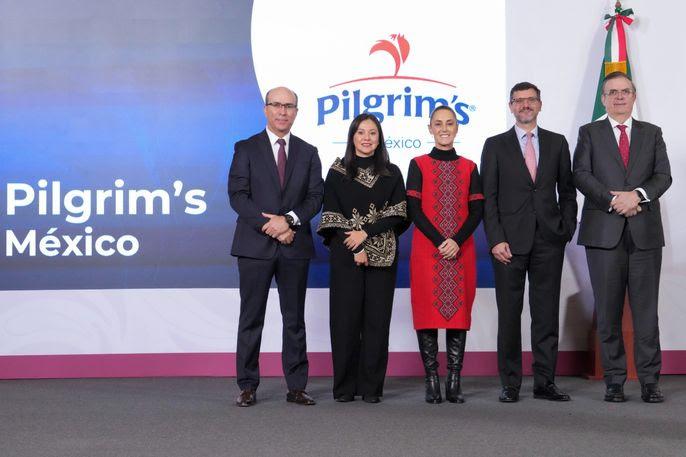 PLAN MÉXICO: EMPRESA GLOBAL PILGRIM’S INVERTIRÁ EN EL PAÍS MIL 300 MILLONES DE DÓLARES PARA 2026-2030; GENERARÁ 20 MIL EMPLEOS