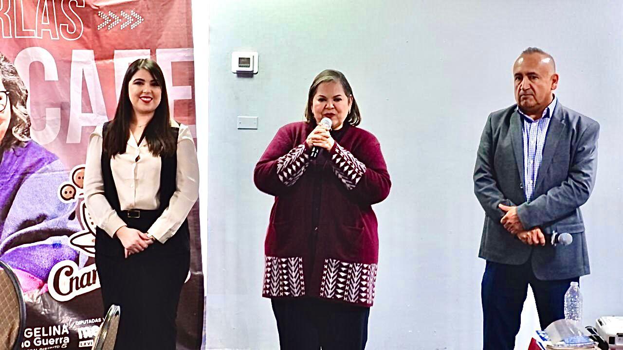 En “Charlas con Café” que organiza la diputada federal Evangelina Moreno se benefició a más de 4 mil personas en 2025