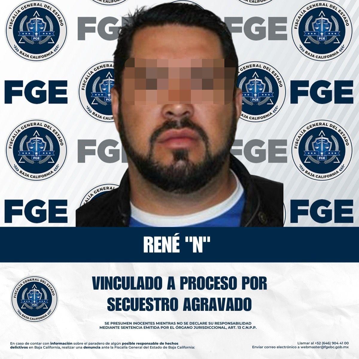 FGE de Baja California obtiene vinculación a proceso por secuestro agravado