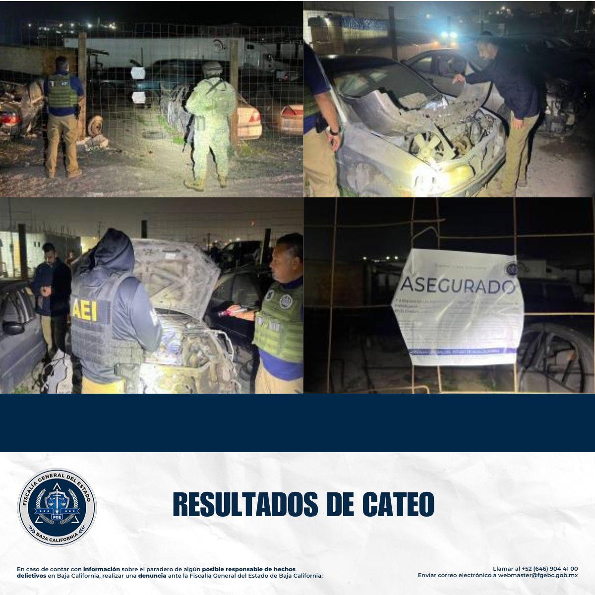 Fiscalía recupera 6 vehículos con reporte de robo en Tijuana