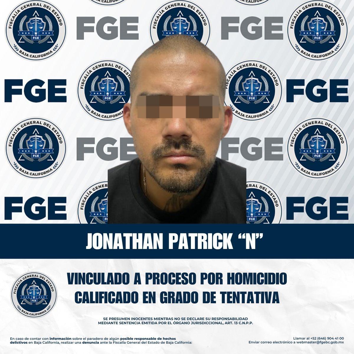 Vinculan a proceso a imputado por homicidio calificado en grado de tentativa en Tijuana