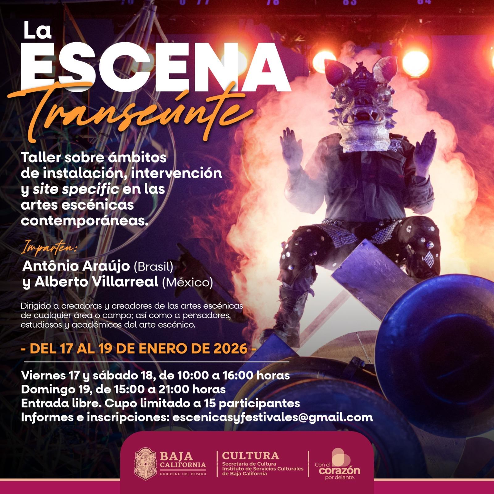 Dos referentes del teatro latinoamericano llegan a Tijuana con un taller intensivo de creación escénica
